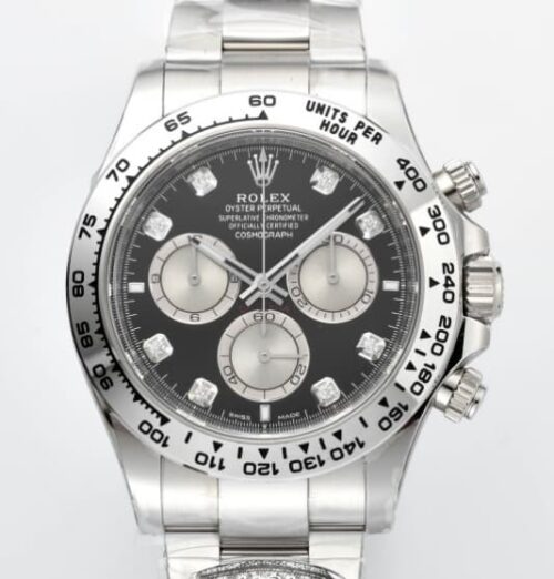 Replica Rolex Daytona m126509-0002 Clean factory Diamond Dial - AR Replica Watches