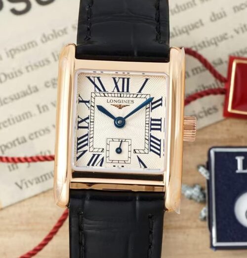 AF Factory Longines Elegant L5.200.8.71.0 Replica Watch The Longines Elegant L5.200.8.71.0 Replica Watch is a captivating timepiece that fuses charm and functionality. Let's delve into its remarkable features: Eye - catching Dial and Case Design The dial of this replica watch presents a sleek silver - white hue, radiating a unique allure. The square - shaped dial is decorated with Roman numeral hour markers, guaranteeing both legibility and aesthetic charm. The hands glide precisely, cooperating seamlessly with the markers for a superb time - telling experience. elegant look. Quality Strap and Buckle This replica watch’s strap comes in a classic black color. The pin buckle not only bestows a touch of simplicity but also ensures a secure and cozy fit. Whether for bustling days or regular wear, this design Provides both ease and a polished appearance. Dependable Movement Driving this replica Longines Elegant is the reliable L178 quartz movement, promising accurate timekeeping. Meticulously made, it meets high - standard performance demands, making it a practical pick for daily use. Durable Crystal Glass The watch face is shielded by scratch - resistant sapphire crystal glass. This not only boosts durability but also ensures a distinct view of the dial in different lighting scenarios, adding to the watch’s luxurious vibe. Water Resistance Boasting a water - resistance rating of up to 30 meters, this replica watch is suitable beyond just daily wear. Thanks to precise engineering and quality materials, it can endure activities like minor water splashes, adding to its practicality. Overall Aesthetic and Comfort This Longines Elegant replica watch splendidly combines aesthetic charm with comfort. The black strap offers a secure and pleasant fit, while its design is versatile enough for both casual and semi-formal events. Whether going to a social gathering or having a relaxed day out, this replica watch adds a touch of refinement. In summary, the Longines Elegant L5.200.8.71.0 Replica Watch is a top - notch choice for those pursuing a mix of style, reliability, and functionality. Its silver - white square dial, well - crafted black strap, sapphire crystal glass, and practical features make it stand out among replica timepieces. Replica Longines Elegant L5.200.8.71.0 AF Factory Leather Strap 21.50 X 21.5*29mm,The replica watches sold in this mall are produced in strict accordance with the original products in terms of size, color, material, and craftsmanship. Put them on the same horizontal line, and you can see that the overall shell, scale, and logo are all in the same position, with high reproducibility and exquisite workmanship.It has many advantages such as stable performance. We have cooperated with major manufacturers for many years and have rich experience in watch inspection.Relying on the contacts,experience and resources accumulated in the watch replica industry for many years, we serve our customers. All products are guaranteed to be physically photographed, what you see is what you get, and the appearance and material of the watch will be checked before shipment. The internal movement of the watch is also made of high-quality materials, including details such as straps, mirrors, and dials, which are more than 95% similar to genuine watches, ensuring the accuracy of the watch. This product has undergone strict inspection and screening. What we want to do is to provide you with high-quality, reliable, cost-effective products.