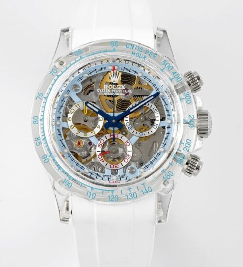 Replica Rolex Cosmograph Daytona Sonic Factory White Strap - AR Replica Watches
