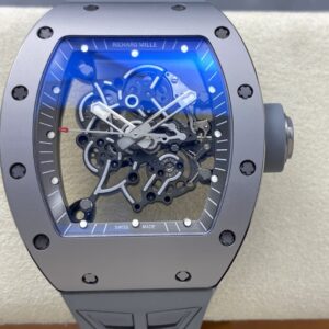 Replica Richard Mille RM055 ZF Factory Gray Titanium - AR Replica Watches