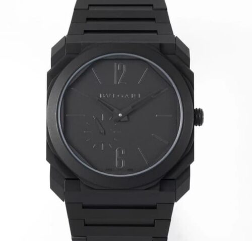 Replica Bvlgari Octo 103368 BV Factory Black Dial - AR Replica Watches