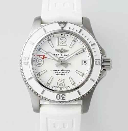 Replica Breitling Superocean A17316D21A1S1 TF Factory White Strap - AR Replica Watches