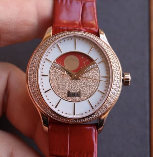 Replica Piaget Jewelry G0A45124 CC Factory Red Strap - AR Replica Watches