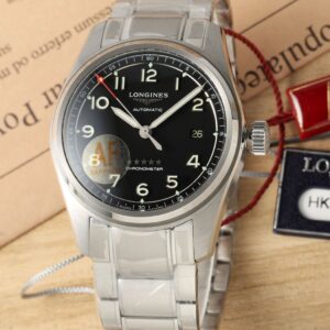 Replica Longines Spirit L3.811.4.53.6 AF Factory Silver Strap - AR Replica Watches