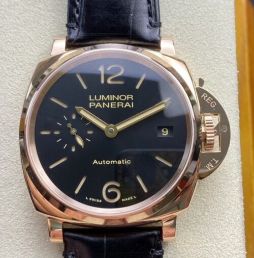 Replica Panerai Luminor Due PAM00908 VS Factory Black Dial - AR Replica Watches