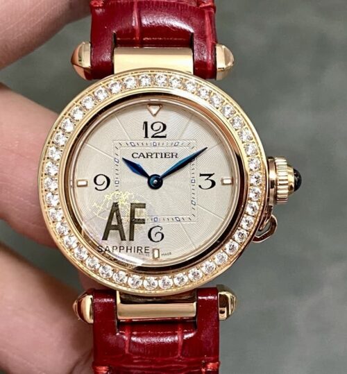 Replica Cartier Pasha WJPA0018 AF Factory Diamond Bezel - AR Replica Watches