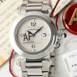 Replica Cartier Pasha WSPA0021 AF Factory Silver Strap - AR Replica Watches
