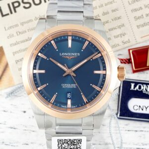 Replica Longines Concas L3.320.5.92.6 AF Factory Silver Strap - AR Replica Watches