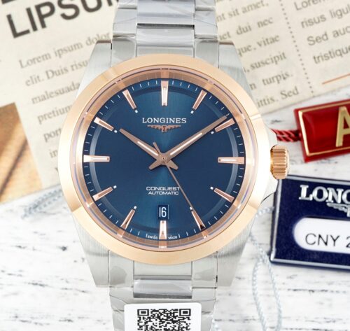 Replica Longines Concas L3.320.5.92.6 AF Factory Silver Strap - AR Replica Watches