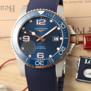 Replica Longines Concas L3.782.3.98.9 AF Factory Blue Strap - AR Replica Watches