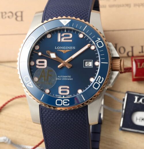 Replica Longines Concas L3.782.3.98.9 AF Factory Blue Strap - AR Replica Watches