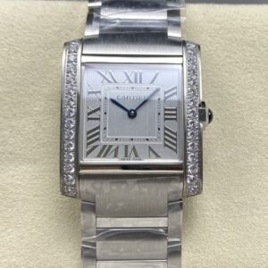 Replica Cartier Tank W4TA0021 8848 Factory Diamond Case - AR Replica Watches