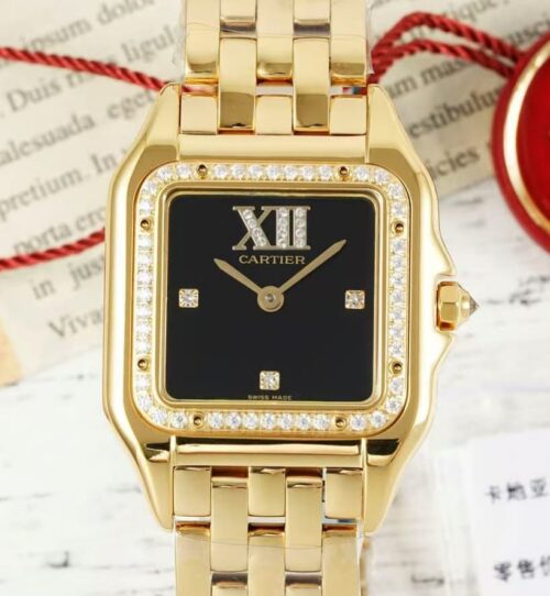 Replica Cartier PANTHÈRE DE CARTIER WJPN0044 AF Factory Gold Strap - AR Replica Watches