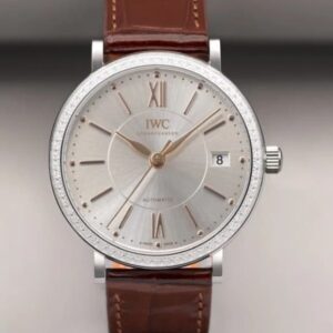 Replica IWC Portofino IW458103 V7 Factory Brown Strap - AR Replica Watches
