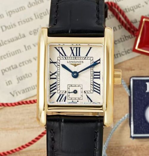 Replica Longines Elegant L5.200.6.71.0 AF Factory Black Strap - AR Replica Watches