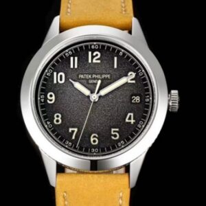 Replica Patek Philippe Calatrava 5226G-001 GR Factory Beige Strap - AR Replica Watches