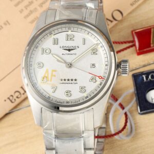 Replica Longines Spirit L3.810.4.73.6 AF Factory Stainless Steel Strap - AR Replica Watches