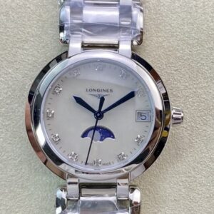 Replica Longines Elegant L8.116.4.87.6 GS Factory Silver Strap - AR Replica Watches