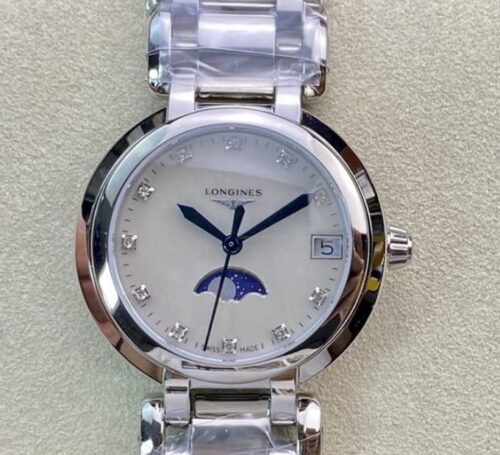 Replica Longines Elegant L8.116.4.87.6 GS Factory Silver Strap - AR Replica Watches
