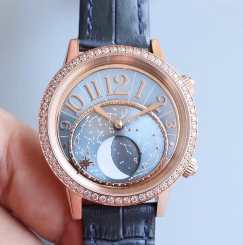 Replica Jaeger LeCoultre Rendez Vous Q3522480 CC Factory Blue Dial - AR Replica Watches - AR Replica Watches
