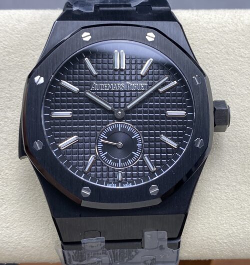 Replica Audemars Piguet Royal Oak 26591CE.OO.D002CA.02 TW Factory Black Dial - AR Replica Watches