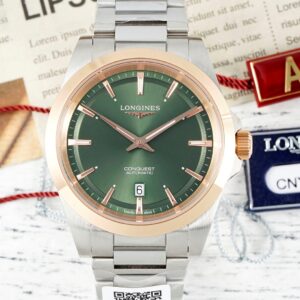 Replica Longines Concas L3.320.5.02.6 AF Factory Rose Gold Bezel - AR Replica Watches