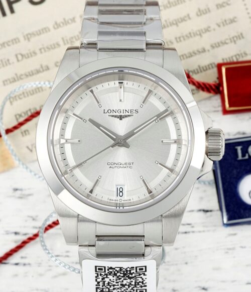 Replica Longines Concas L3.720.4.72.6 AF Factory Silver Strap - AR Replica Watches