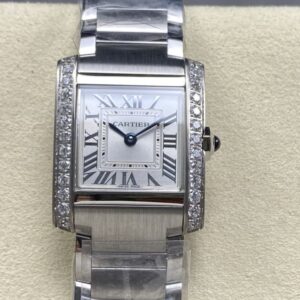 Replica Cartier Tank W4TA0020 8848 Factory Silver Dial - AR Replica Watches