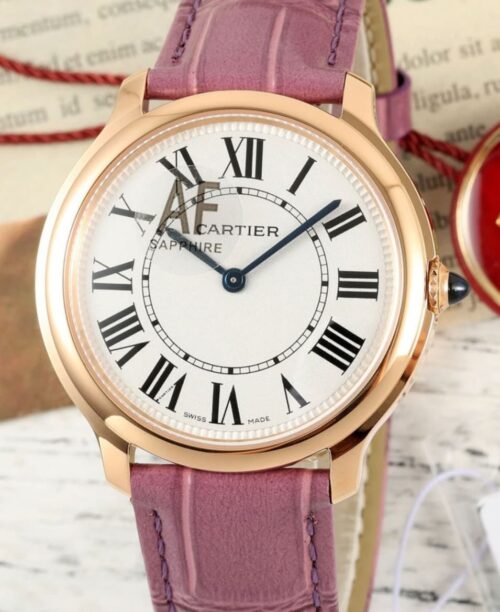 Replica Cartier RONDE DE CARTIER WGRN0012 AF Factory Beige Dial - AR Replica Watches