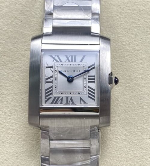 Replica Cartier Tank WSTA0065 8848 Factory Silver Dial - AR Replica Watches