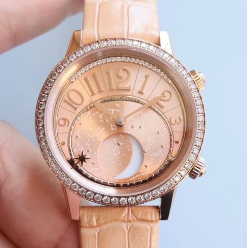 Replica Jaeger LeCoultre Rendez Vous 3522420 CC Factory Gold Dial - AR Replica Watches
