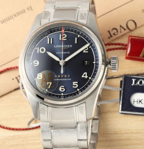 Replica Longines Spirit L3.810.4.93.6 AF Factory Folding Clasp - AR Replica Watches