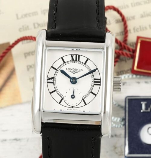 Replica Longines Elegant L5.200.4.75.2 AF Factory Black Strap - AR Replica Watches