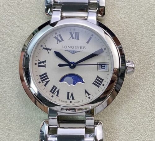 Replica Longines Elegant L8.116.4.71.6 GS Factory Silver Strap - AR Replica Watches
