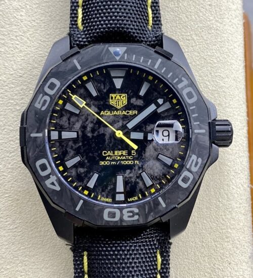 Replica Tag Heuer Aquaracer WBD218B.FC6446 TAR Factory Nylon Strap - AR Replica Watches
