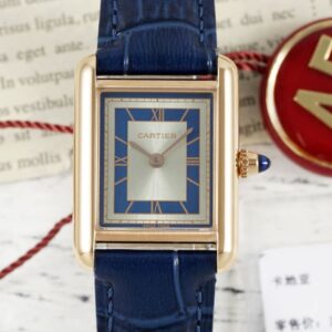 Replica Cartier Tank WGTA0058 AF Factory Blue Strap - AR Replica Watches