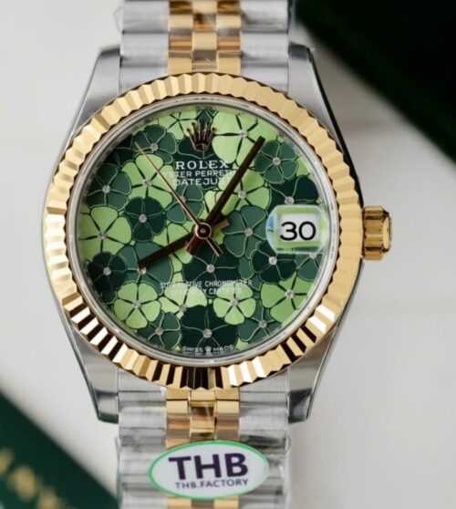Replica Rolex Datejust m278273-0032 THB Factory Green Dial - AR Replica Watches