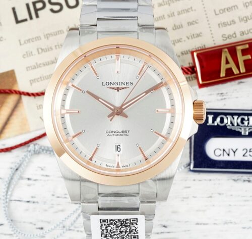 Replica Longines Concas L3.320.5.72.6 AF Factory Stainless Steel Strap - AR Replica Watches