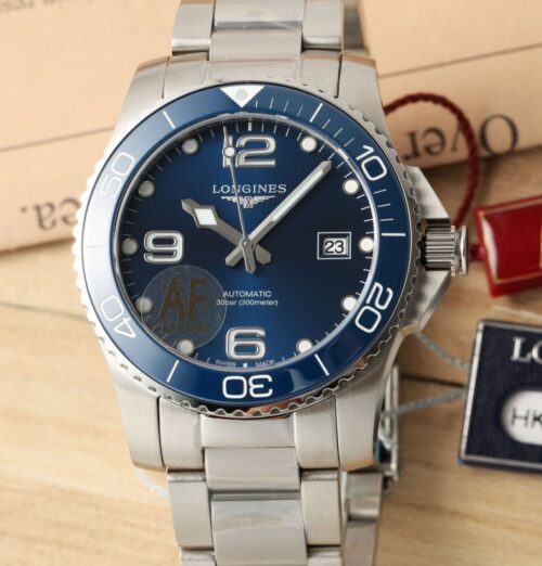 Replica Longines Concas L3.780.4.96.6 AF Factory Silver Dial - AR Replica Watches