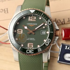 Replica Longines Concas L3.782.3.06.9 AF Factory Green Strap - AR Replica Watches