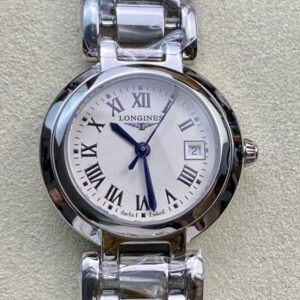 Replica Lonines Elegant L8.120.4.71.6 GS Factory Silver Strap - AR Replica Watches