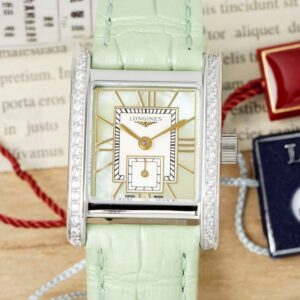 Replica Longines Elegant L5.200.0.05.2 AF Factory Green Dial - AR Replica Watches