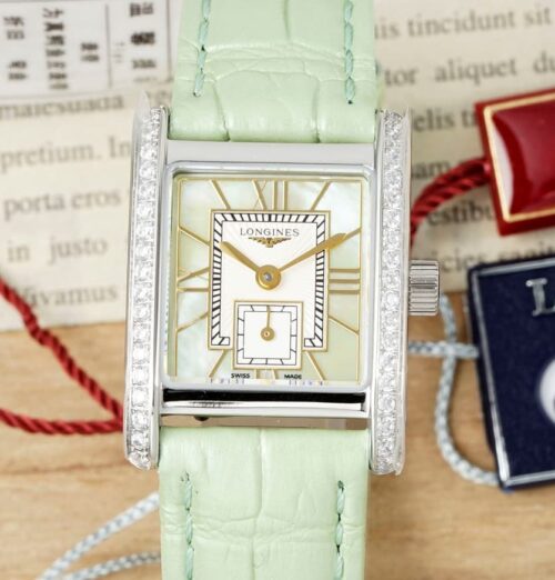 Replica Longines Elegant L5.200.0.05.2 AF Factory Green Dial - AR Replica Watches