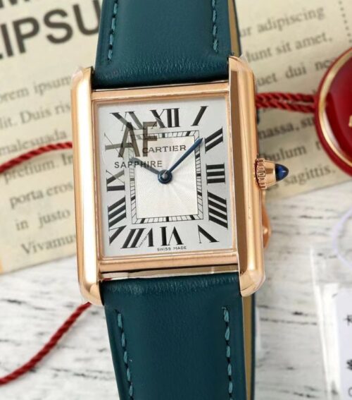 Replica Cartier Tank WGTA0062 AF Factory Silver Dial - AR Replica Watches