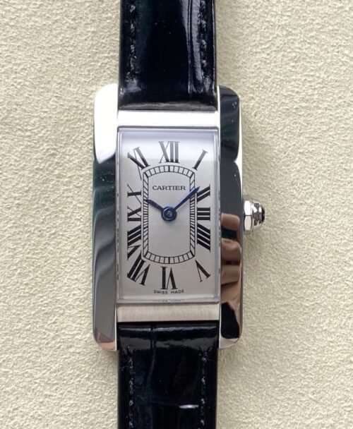 Replica Cartier Tank WSTA0050 8848 Factory Black Strap - AR Replica Watches