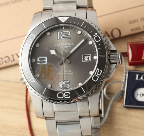 Replica Longines Concas L3.782.4.76.6 AF Factory Ceramic Bezel - AR Replica Watches