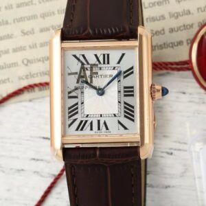 Replica Cartier Tank WGTA0056 AF Factory Gold Case - AR Replica Watches