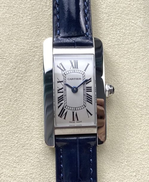 Replica Cartier Tank WSTA0082 8848 Factory Black Strap - AR Replica Watches