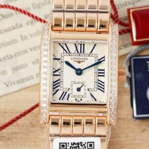 Replica Longines Elegant L5.200.9.71.6 AF Factory Rose Gold - AR Replica Watches