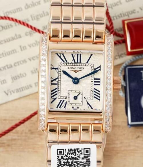 Replica Longines Elegant L5.200.9.71.6 AF Factory Rose Gold - AR Replica Watches